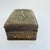 Late 19th Century Antique Art Nouveau Repousse Brass Lidded Box 5.25"x3.25"x2.5" Wolf Deer Trinket For Sale - Image 5 of 12