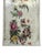 Vintage Finish Rooster Flower Graphic Rectangular Porcelain Plate Art For Sale - Image 9 of 10