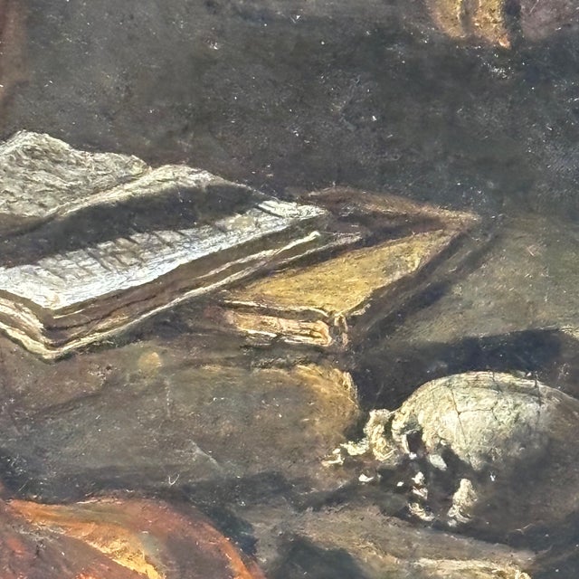Neapolitan School Artist, Saint Elias, The Miracle of the Crows, 1600, Oil on Canvas For Sale - Image 11 of 18