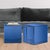 Kenneth Ludwig Chicago Blue Mirrored Cube Table For Sale - Image 4 of 6