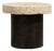 Iron Side Table With Stone Top China Early 20th Century For Sale