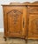 Vintage Louis French Oak Four Door Cupboard For Sale - Image 4 of 17