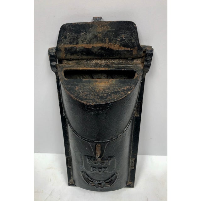 Vintage Griswold Iron Mailbox Chairish