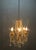 Large Beaded Crystal Florentine Chandelier, 1950s For Sale - Image 3 of 10