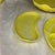 Secla Vintage Secla Yellow Cabbage Leaf Serving Bowl, Relish Dish, and Kidney Plates - Set 5 Pieces For Sale - Image 4 of 6