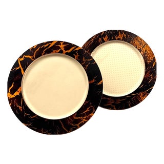 Hollywood Regency Acrylic Glass Picture Frames, Italy, 1970s, Set of 2 For Sale