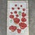 Beauvillé "Coquelicots Rouge" Silk Screen Hand-Printed French Tea Towel For Sale In Monterey, CA - Image 6 of 7