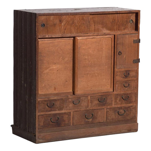 Japanese Storage Chest of Drawers For Sale
