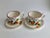 Vintage R.C.P. Co. Hand-Painted Mother & Father Cups & Saucers Set- 4 Pieces For Sale In New York - Image 6 of 13
