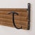1950s 1950s French Wicker and Iron Wall Hook For Sale - Image 5 of 9