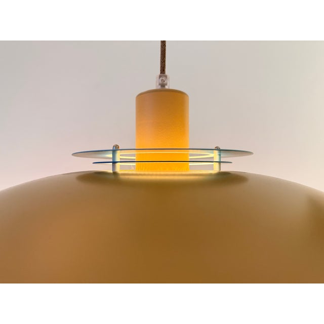 Vintage Bi-Colours Pendant Lamp, Denmark, 1980 For Sale - Image 4 of 16