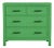 Bermuda Four-Drawer Chest - Bright Green For Sale