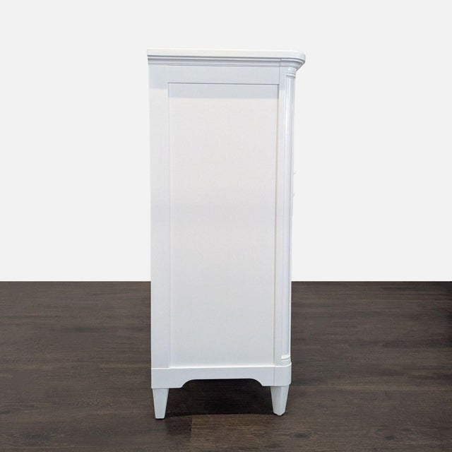 Stanley Furniture Stanley Furniture Cypress Grove White 6 Drawer Dresser For Sale - Image 4 of 8