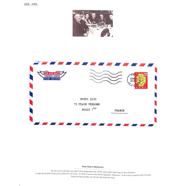 1990s "Happy Birthday Ritz! Ritz Paris 100 Years 1898-1998" For Sale - Image 5 of 12