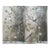 Silver Leaf Chinoiserie Hand-Painted Bird & Floral Wall Panels (Set of 2) For Sale