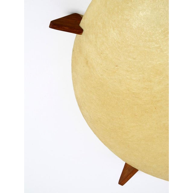 Mid-Century Modern Fiberglass Ceiling Lamp, 1950s For Sale - Image 13 of 16