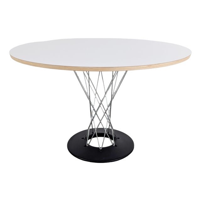 White Dining Table by Isamu Noguchi for Vitra For Sale