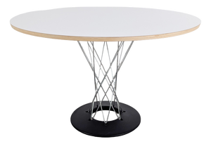 White Dining Table by Isamu Noguchi for Vitra