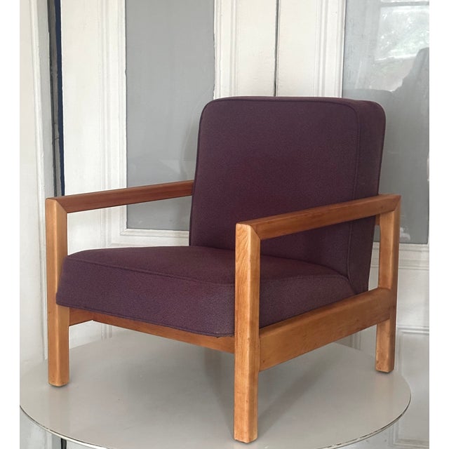 1950s George Nelson Cube Arm Chair for Herman Miller Mid
