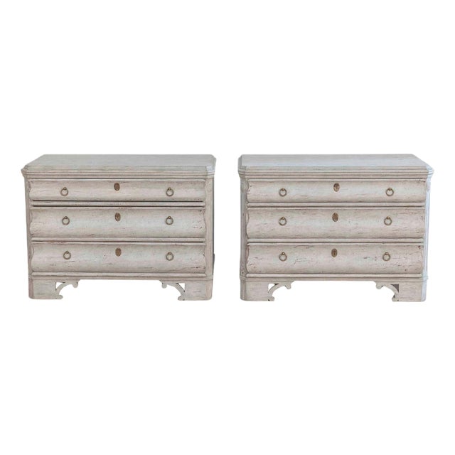 A Pair of 19th Century Swedish Chests For Sale