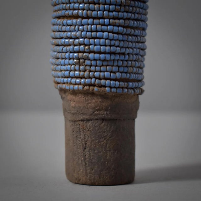 African Early 20th Century Original Namchi Namji Beaded Fertility Doll Cameroon For Sale - Image 3 of 9