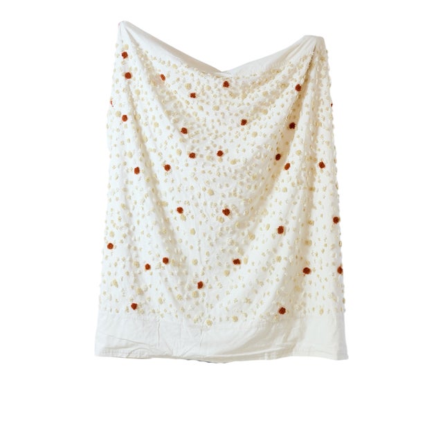 Handmade Cotton Bedcover by Tiktik, 2010s For Sale