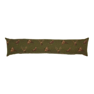 Highland Green Draught Excluder - 115cm X 20cm (45"x9") For Sale