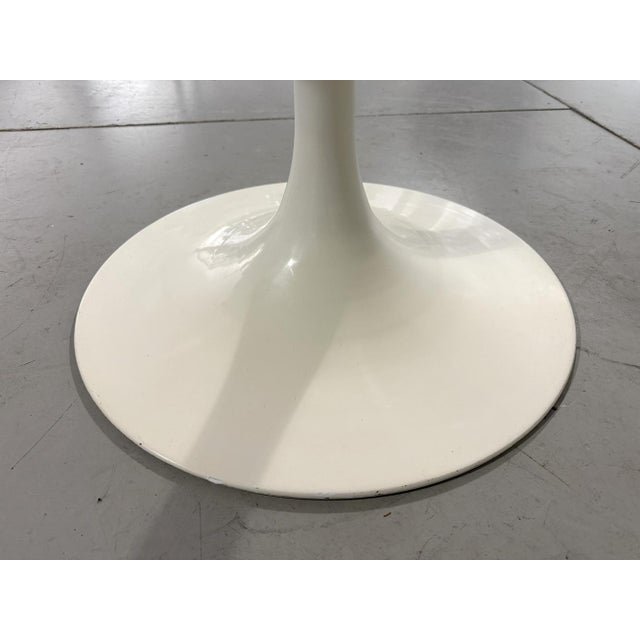 1960s Round Marble Dining Table with Tulip Foot, 1960s For Sale - Image 5 of 12