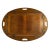 1920s Antique English Butlers Table With Brass Screws For Sale - Image 5 of 9