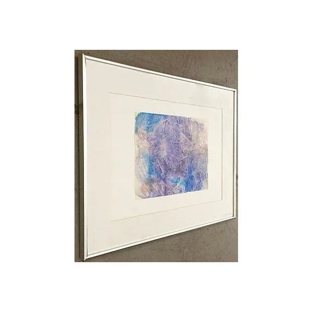 Abstract Mariette Bevington "The Rising Sun" Watercolor Painting For Sale - Image 3 of 8