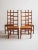 The Vintage Solid Wood Geometric Ladder Back Dining Chairs For Sale - Image 13 of 14