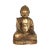 A vintage solid brass Blessing Buddha statue in the Tibetan style. 4.5"x3.5"x7.5