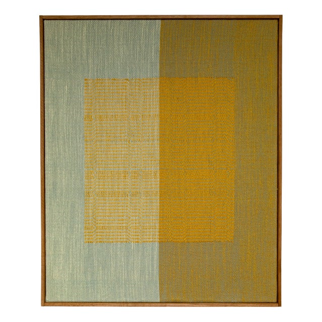 Flag No. 16 Handwoven Tapestry by Susanna Costantini For Sale