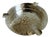 Christofle Hammered Silver Plate Ashtray, Late 20th Century For Sale