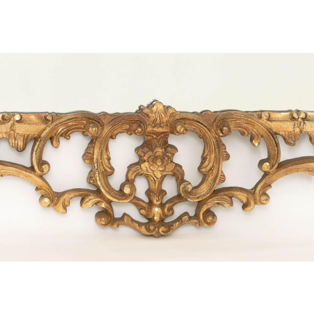 Rococo Style Silvered & Gilt Framed Mirrors, Pair For Sale In New York - Image 6 of 13