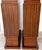 Art Deco Zebrawood Pedestals, Late 20th Century, Sculptural Pair For Sale - Image 4 of 16