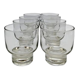 1960s Federal Glass "Stockholm" Tumblers by Eva Zeisel, Set of 8 For Sale