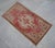 1970s Hand Knotted Turkish Small Rug Decorative Mat for Bathroom and Kitchen Mat- 18'' X 35'' For Sale - Image 9 of 11
