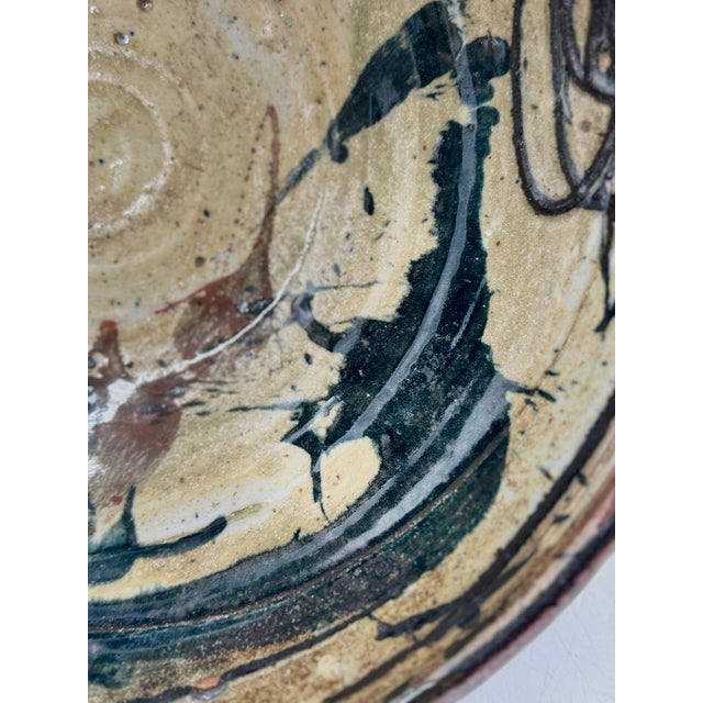 Vintage Grand Bowl by Josette Miquels, 1994 For Sale - Image 6 of 9