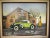 H. Hargrove Serigraph Oil Painting on Canvas Antique Car, General Store – Framed 23" x 19" This beautiful serigraph by H....