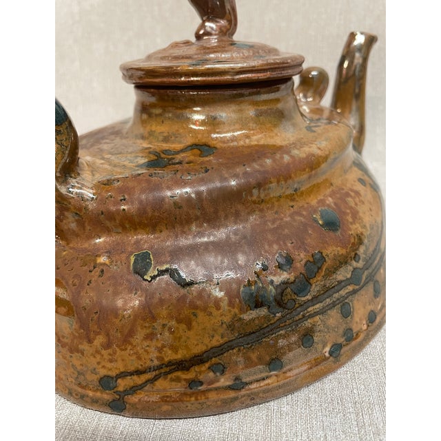 1960s Plum Tree Pottery Tea Pot For Sale In Chicago - Image 6 of 8