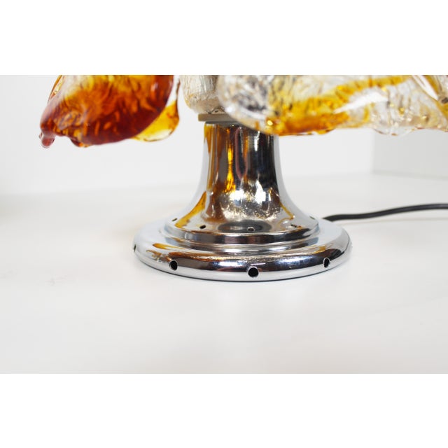 1970s Murano Glass Table Lamps by La Murrina, 1970s, Set of 2 For Sale - Image 5 of 10