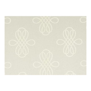 Robert Allen "Dangle Loop" Driftwood Embroidered Crest Fabric- 3.25 Yards For Sale
