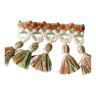 Evening in Byzantium 3.5" Tassel Trim Meadow Green For Sale