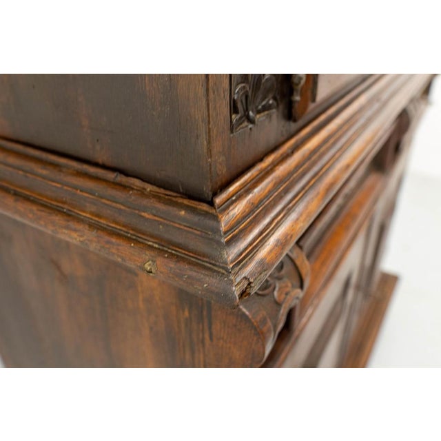 Late 19th Century Gothic Revival Spanish Oak Cabinet, 1890s For Sale - Image 15 of 18