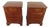 Henkel Harris Solid Cherry Pair of Nightstands For Sale