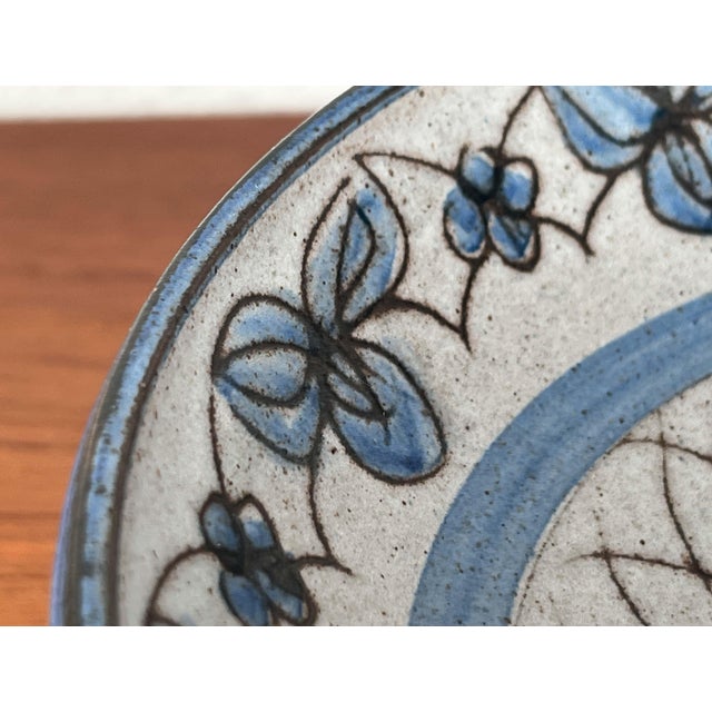 Vintage German Studio Pottery Bowl from Fischlandkeramik, 1970s For Sale - Image 13 of 16