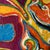 Heavily Textured Abstract Expressionist Composition in Oil on Canvas Bold, textured, abstract composition by California...
