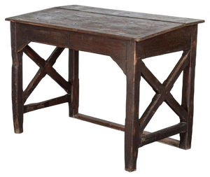 19th Century English Pine Clerks Desk, 1870s