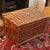 Vintage French-Style Natural Wicker Chest For Sale - Image 11 of 12